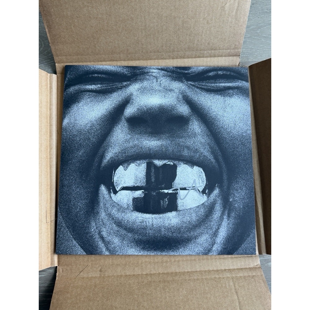 SIGNED KANYE WEST YE BULLY VINYL LP LIMITED CLEAR IN HAND ❤️✅ SHIPS ASAP RARE